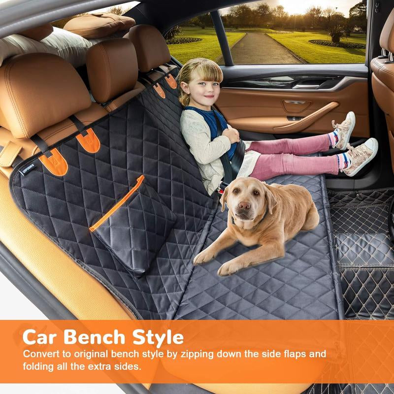 Ultimate 6-in-1 Convertible Dog Car Seat Cover for Total Protection and Comfort